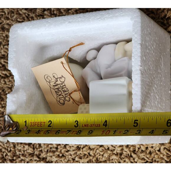 Precious Moments Figurine My Happiness C0010 1990 Symbol Of Membership Box Tags - Picture 2 of 10